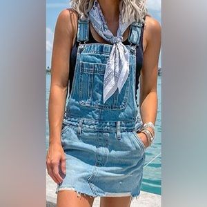 Denim Overall Dress